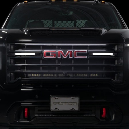 Putco Light Bar, Amber/ White; Set Of 2; With Switchback Daytime Running Light/ Sequential Signal; 310215