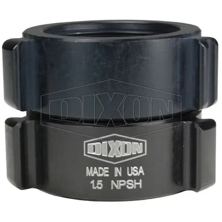 Dixon Style N53 Rocker Lug Adapter, 1-1/2 in, FNPSH Swivel x Rigid FNPSH N53-15S15S