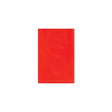 Bubblefast 1000-6 x 9'' - 2 Mil Red Flat Poly Bags, 1000PK BFPB440R