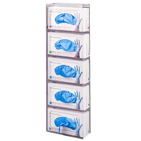 Poltex Glove Box Holder, Clear 5GBST-W