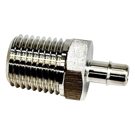 Mem-Co Straight, SS, MNPT 1/4 in, Tube 3/16 in 1/4B5-SS