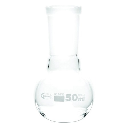 United Scientific Supplies Inc Glass Flasks, Colorless, 100 mm H, PK6 FFB058-50