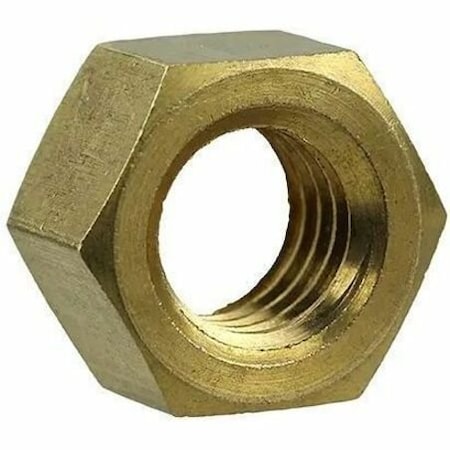 Dottie Hex Nut, 3/8"-16, Brass, 50 PK HNBR38
