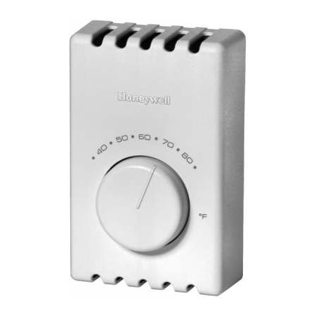 Resideo Elect Heat Stat White SPST 40- 80 22A 12 T410A1013