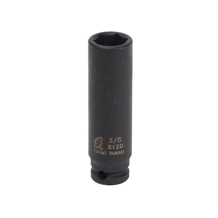 Sunex 1/4 in Drive 3/8 in Deep Impact Socket 812D