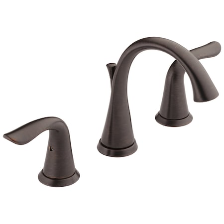 Delta Lahara Two Handle Widespread Bathroom Faucet 3538-RBMPU-DST