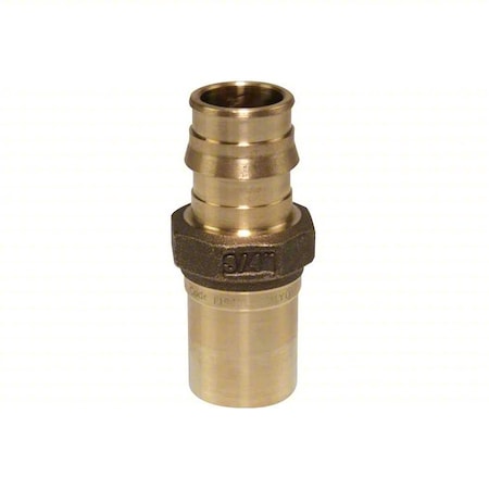Uponor Strt, Brass, Barbed 3/4", Press-fit 3/4" LFP4507575