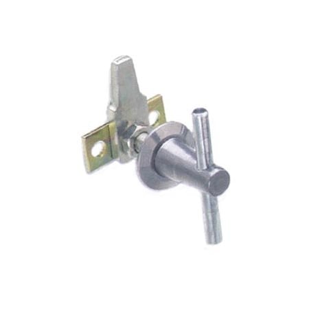 Southco Cam Latch, Small Size, Three Point, Straight Cam, Zinc Alloy, Zinc Plated, Bright Chromate 68-50-302-10
