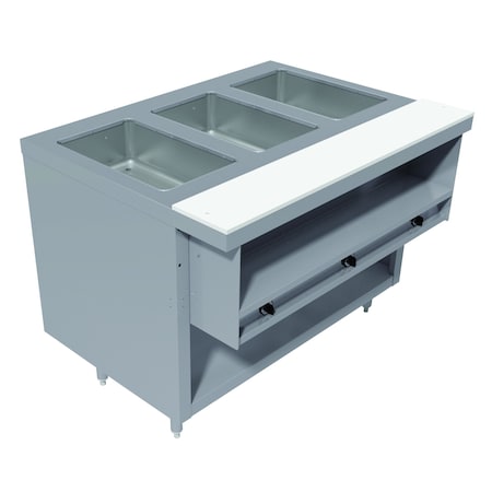 Advance Tabco Heavy Duty Sealed Well Hot Food Table electric 77-3/4 in.W x 35-3/4 in.D x 35-1/2 in.H HDSW-5-240-BS
