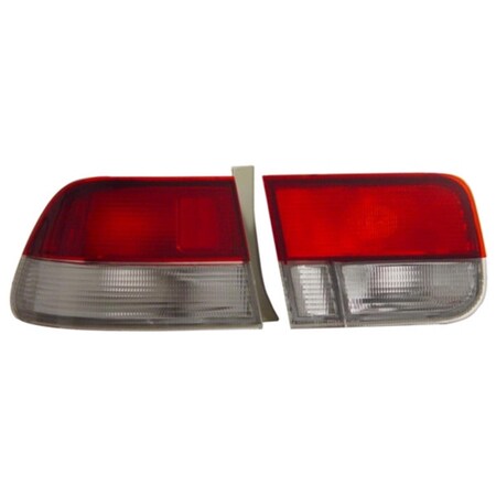 Strike3 Taillights Red-Clear ST1633955