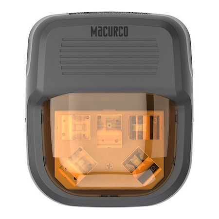Macurco Strobe, Amber; Gray, For Notification/6 MSG-A