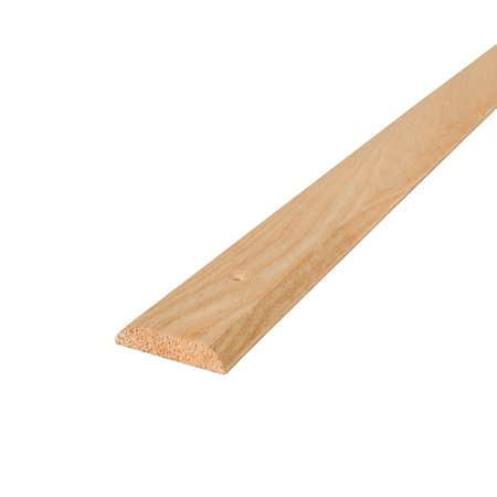 M-D Building Products 1-3/4 in. x 5/16 in. x 36 in. Natural Hardwood Flat-Profile Threshold for Doorways 11882