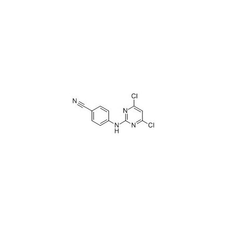 Ak Scientific 4-((4, 6-Dichloropyrimidin-2-yl)amino)benzonitrile (250mg), CAS 329187-59-9 W5466-250mg