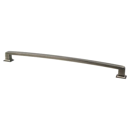 Berenson 18 in. Hearthstone Appliance Pull - Vintage Nickel 2165-1VTN-P