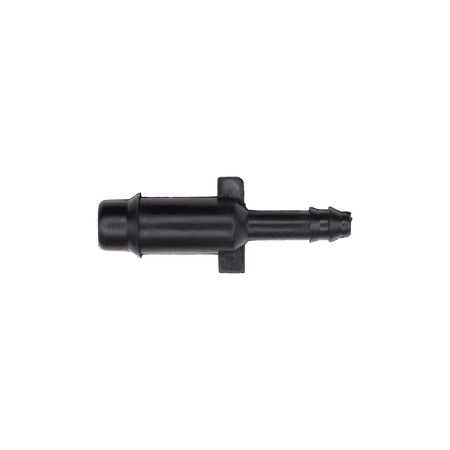 Auveco Nylon Straight Connector 1/8in x 1/4in, 10PK 12936