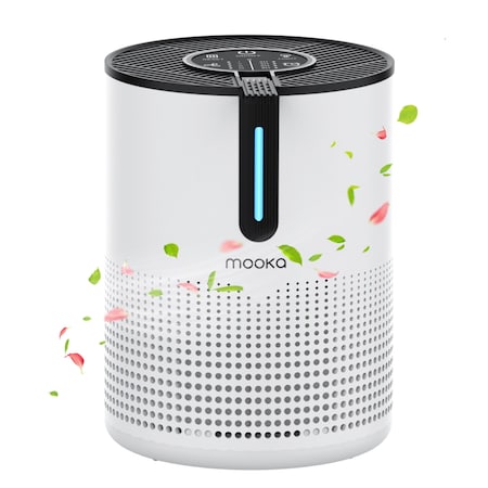 Edendirect 430 sq. ft. 4-Speed Mode H13 True HEPA Personal Air Purifier in White, w/ Timer, Ultra Quiet ZR-HAAP1221_B