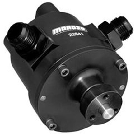 Moroso 4 Vane Vacuum Pump, Black Anodized MOR22641