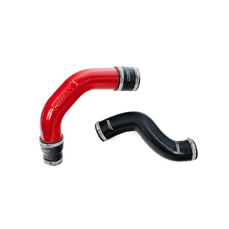 Hps Performance Intercooler Charge Pipe (Cold and Hot Side), Red,  17-164R
