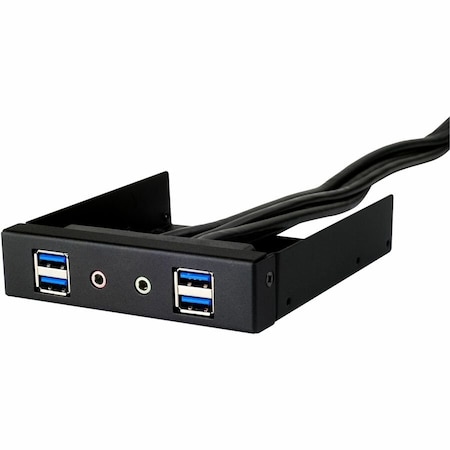 Silverstone USB Hub - Drive Bay - 4 USB Port(s) - 4 USB 3.0 Port(s) FP32B-E