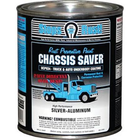 Magnet Paints High Solid Chassis Saver Paint, Silver-Aluminum, Quart UCP934-4