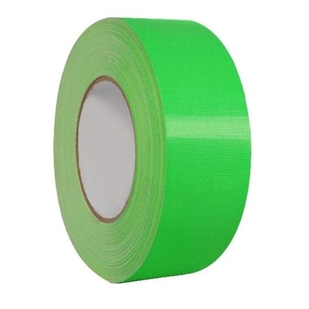 Wod Tape DTC12F Contractor Grade Duct Tape Fluorescent Green 2 in. x 60 ft., 24PK WOD DTC12F-02000-24-60-FGR