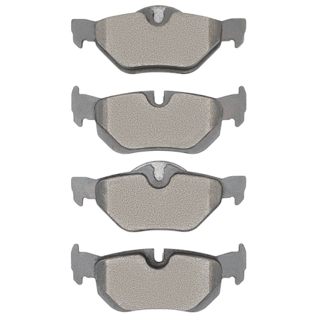 Dynamic Friction Co DFC 5000 Advanced Brake Pads - Low Metallic 1551-1267-00