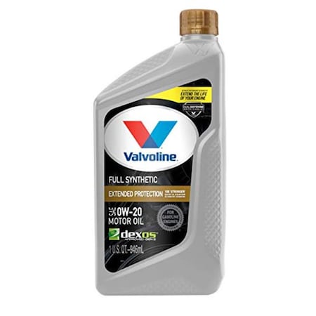 Valvoline 891682 1 qt. 0W20 Extended Protection Full Synthetic Oil V10-891682