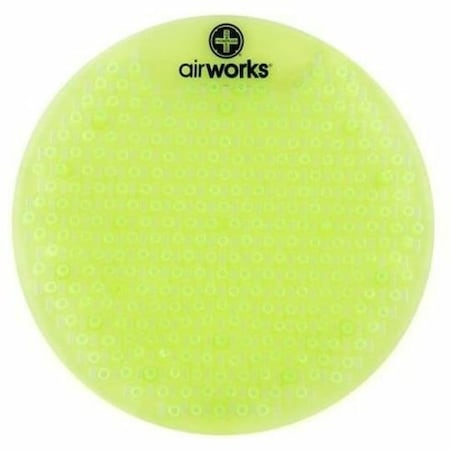 Hospeco AirWorks Splash Free Urinal Screen, Cucumber Melon - Box of 10 AWSFUS237-BX
