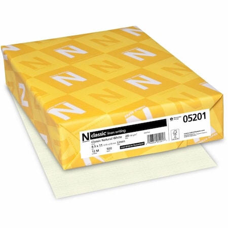Classic Laser, Inkjet Copy Multipurpose Paper Natural White, White, 500PK NEE05201