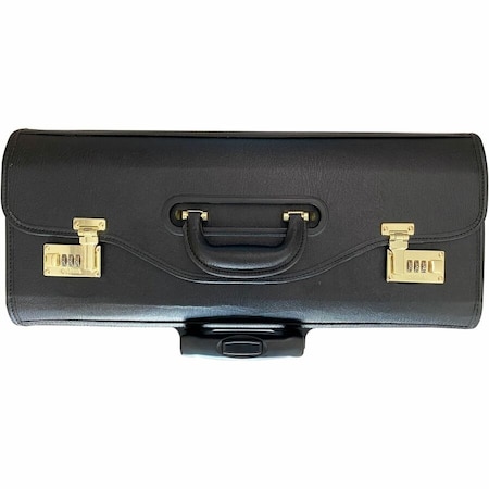 Lorell Rolling Luggage Case, 14" x 22" x 8", Black LLR61613
