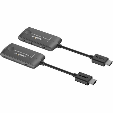 Rocstor TRUEREACH TR9 4K@60HZ MINI PORTABLE 65FT (20M) HDMI OVER WIRELESS EXTENDER - (1) Y10G009-B2