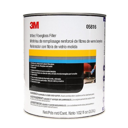 3M Abrasives Milled Fiberglass Body Filler 7000120440