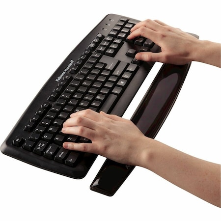 Fellowes Wrist Rest, Black 9112201