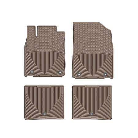 Weathertech Tan, Front and Rear All Weather Floor Mats WTLT289290