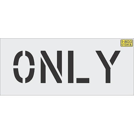 Rae IndividualStencil, Message, LDPE 4083-008