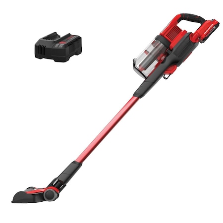 Craftsman Upright Vacuum Cleaner, Red, 9.9 lb CMCVS001D1