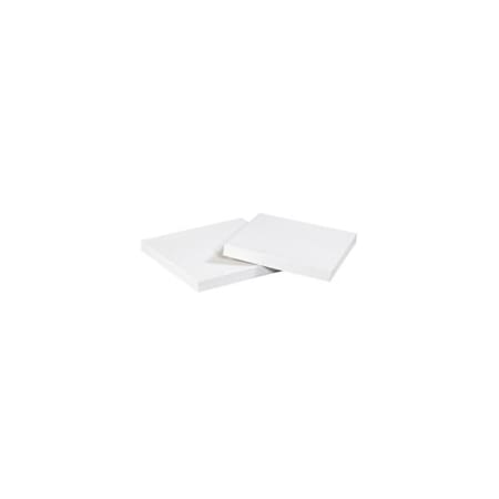 Bubblefast 50-10 x 10'' White Deluxe Gift Box Lids, 50PK BFDGBL1010W
