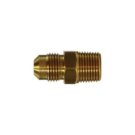Midland Industries ADAPTER 3/8IN MALE FLARE 1/2IN MALE NPTF 10265
