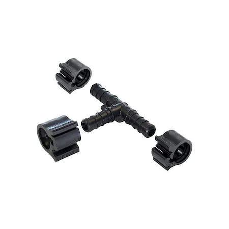 Flair-It PEX TEE W/CLAMP 3/8 IN., 4PK 30831