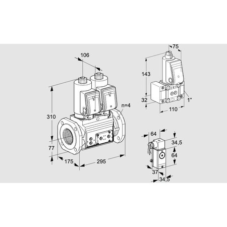 Honeywell Kromschroder VCS6T65A05NNQSRE/PP3P/PPZ- KS88205254