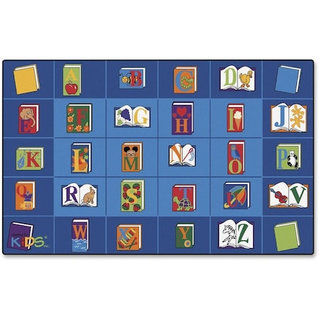Carpets For Kids 2613 Reading by the Book Seating 8.33 ft. x 13.33 ft. Rectangle Rug 2613
