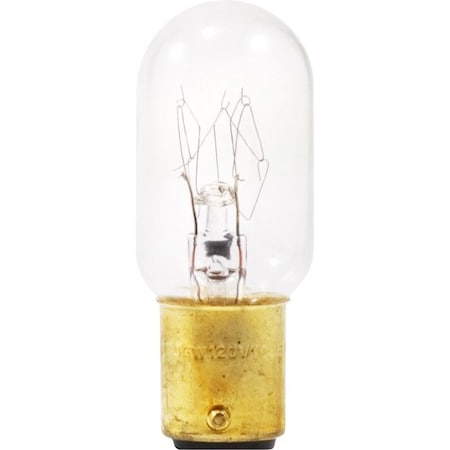 Ledvance/ Sylvania Incandescent T8 Bulb Shape Home Appliance Light Clear Finish DoubleContact Bayonet Base 25W 120V 25T8DC/BL-120V/18321