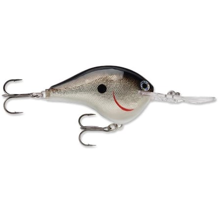 Normark Rapala DT Series Crank bait - 0.31 oz., Silver RDT04S