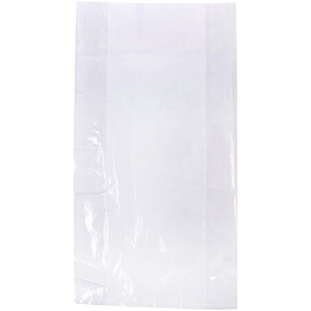 Lk Packaging TUF-R Standard LLDPE Gusset Bag Clear 8" X 3" X 15" 0.75 Mil 7G083015