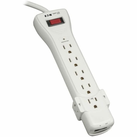 Eaton Tripp Lite Series Protect It 7-Outlet Surge Protector, 12 ft. 3.66 m Cord, 1080 Joules, SUPER6TEL12