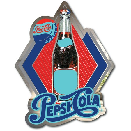 Se-Kure Luxe Pepsi Vintage Bottle mirrored sign PGPFC Bottle