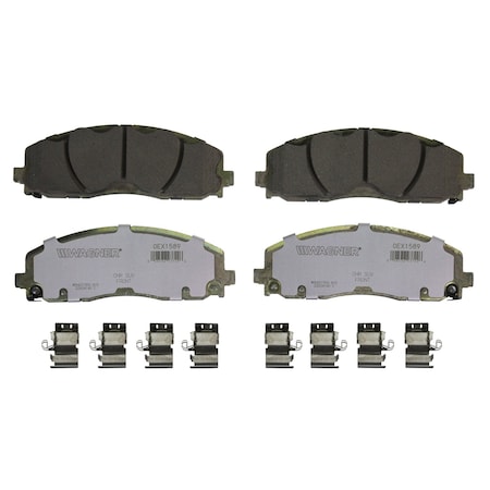 Wagner Brake OEX Front Disc Brake Pad Set Premium Ceramic,  OEX1589