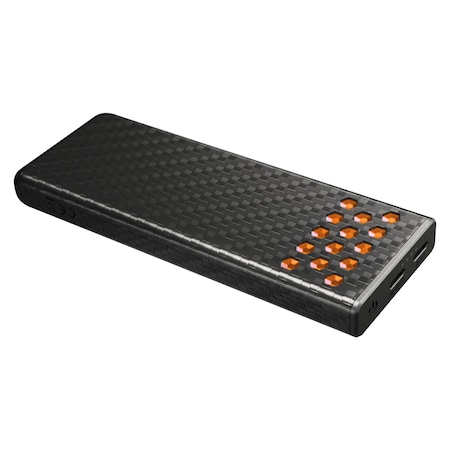 Nitecore Carbo 10000 Gen2 10,000mAh Fast-Charging Power Bank, Orange CARBO10000G2-OR