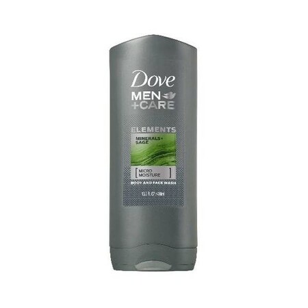 Dove Men+Care Dove Men Plus Care Reviving Minerals and Sage Body and Face Wash, 13.5 Fluid Ounce, 6PK 65762