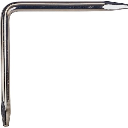 Prosource PMB-503-3L Wrench, 3/16 in Head, 6 in L, Steel, Nickel Plated PMB-5033L